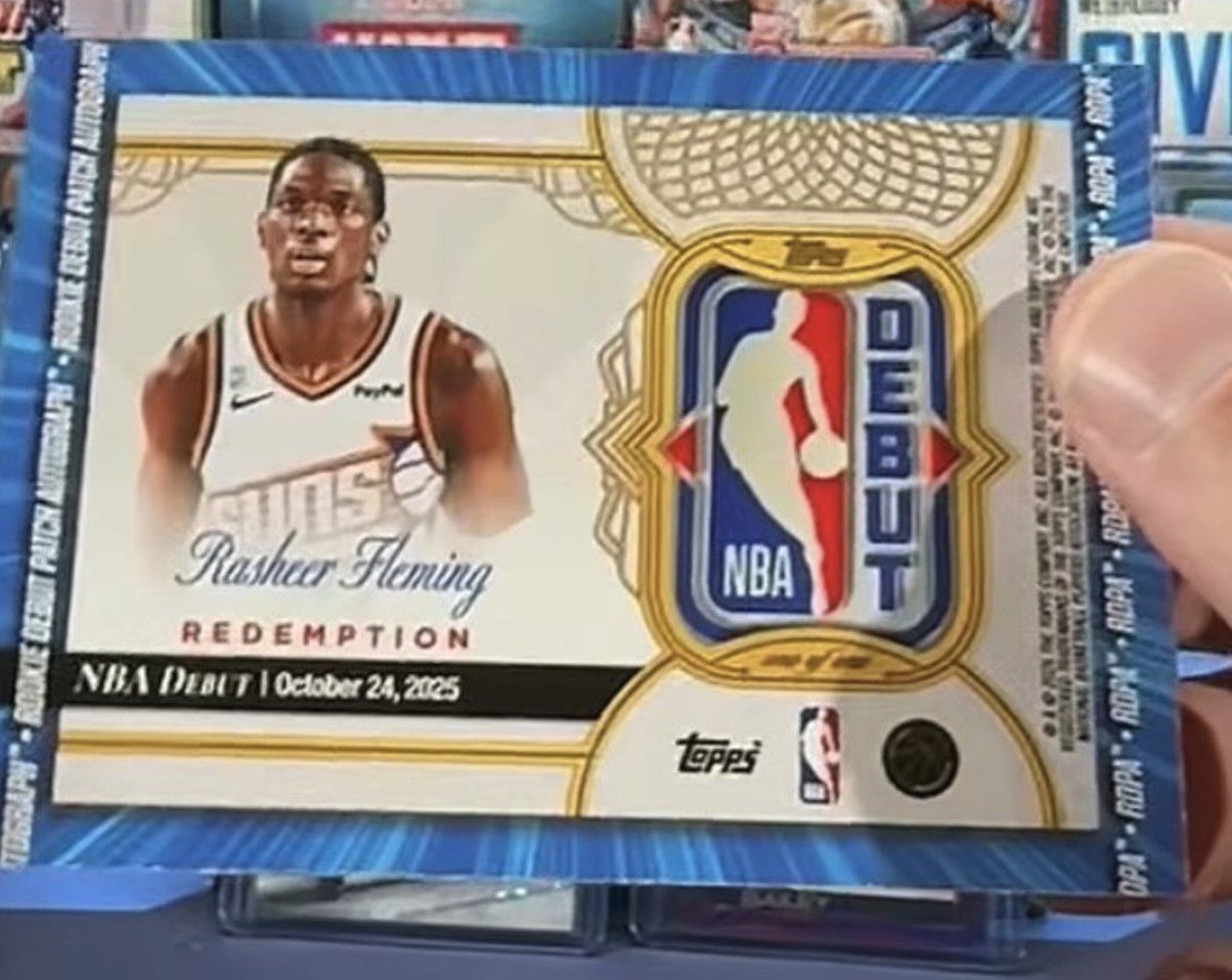Rasheer Fleming Base serial 1 of 1