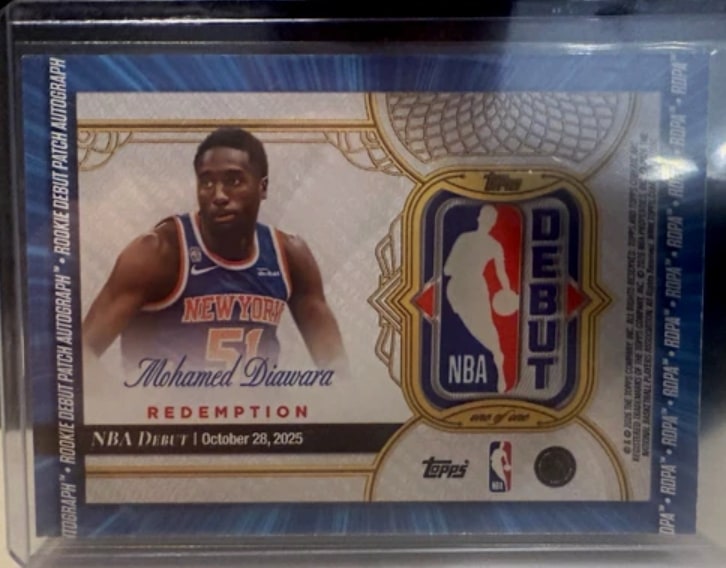 Mohamed Diawara Base serial 1 of 1