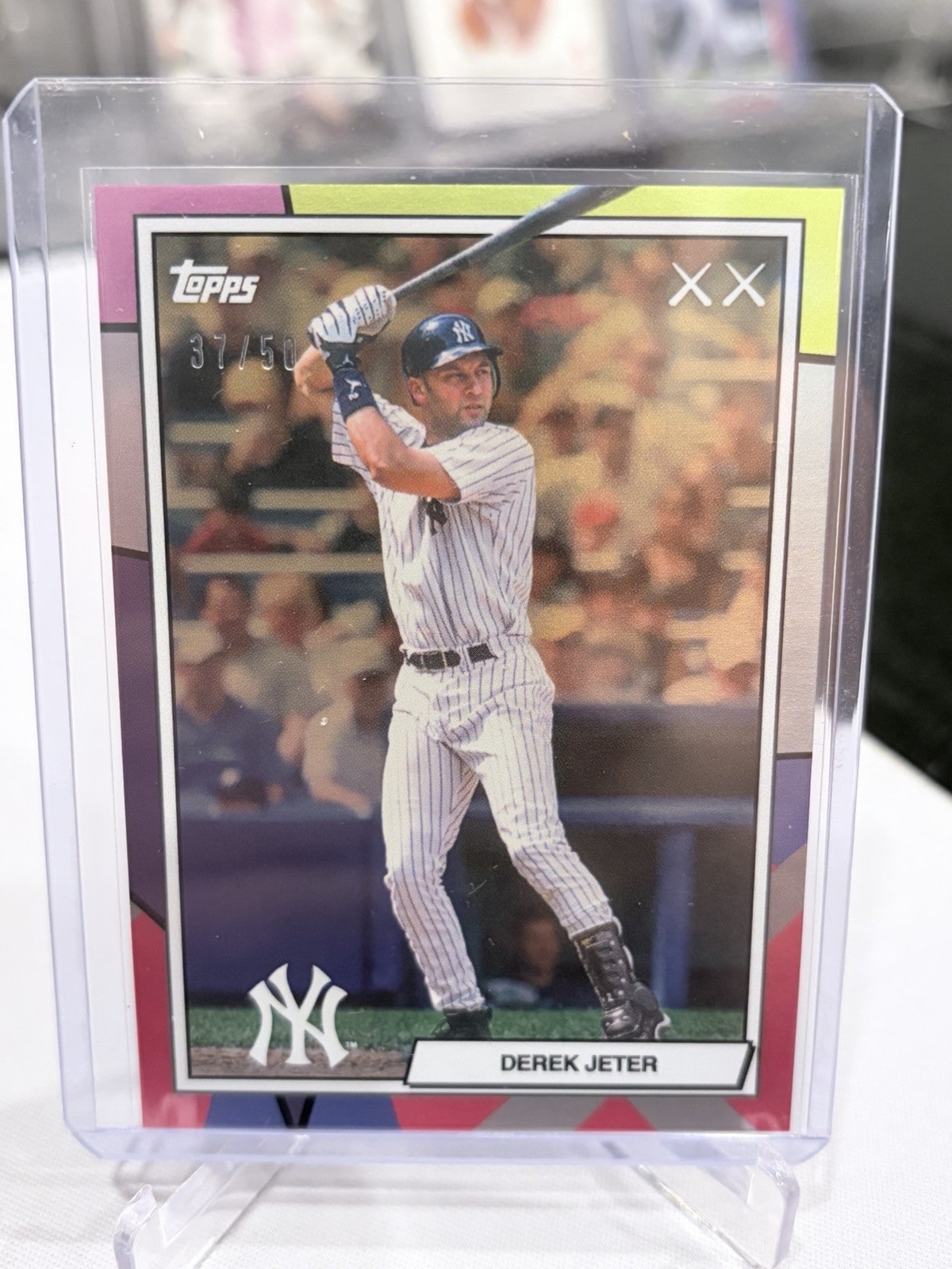 Derek Jeter Gold serial 37 of 50