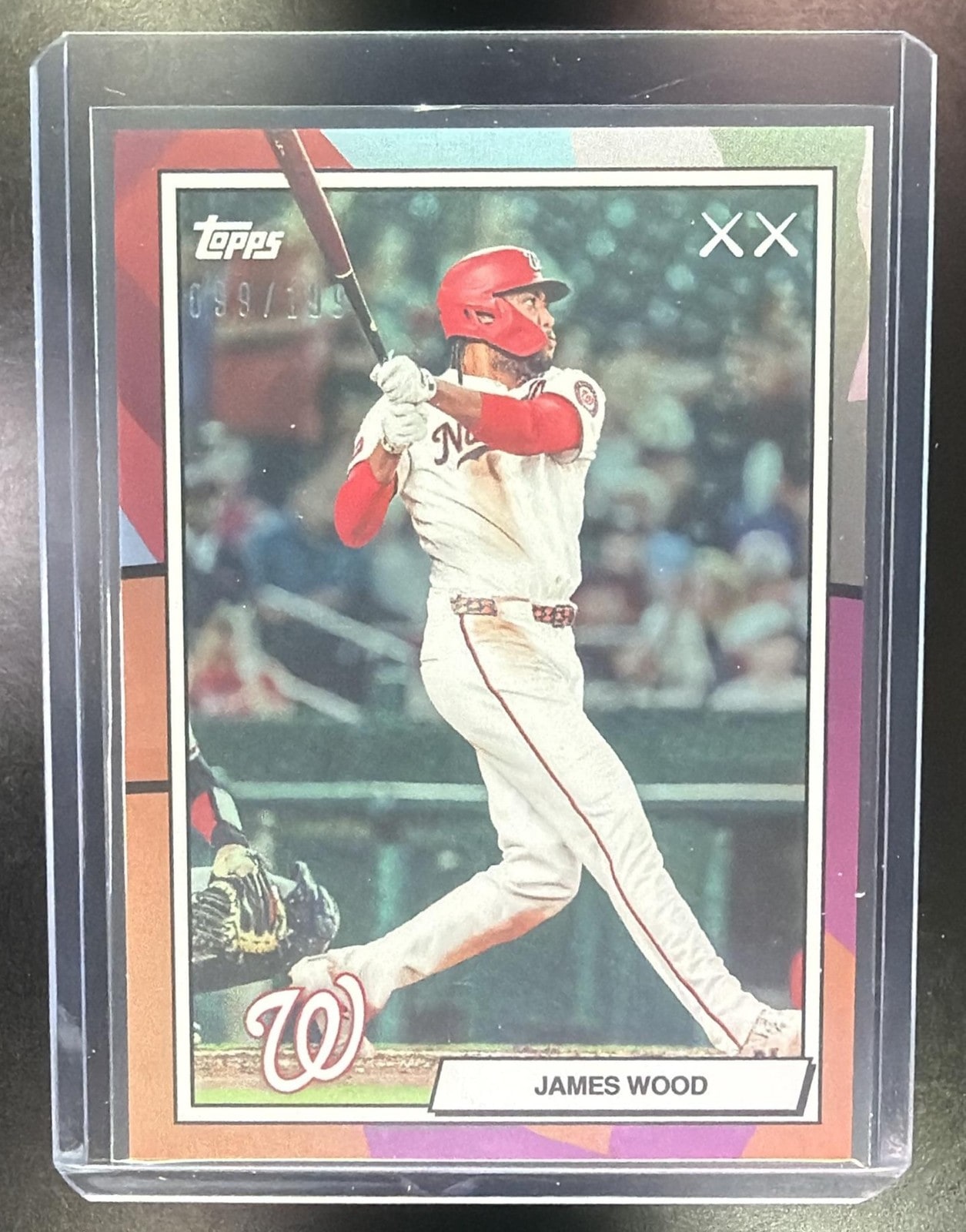 James Wood Aqua serial 99 of 199