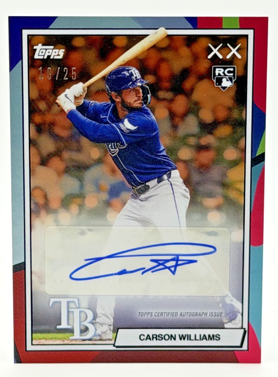 Carson Williams Orange serial 19 of 25