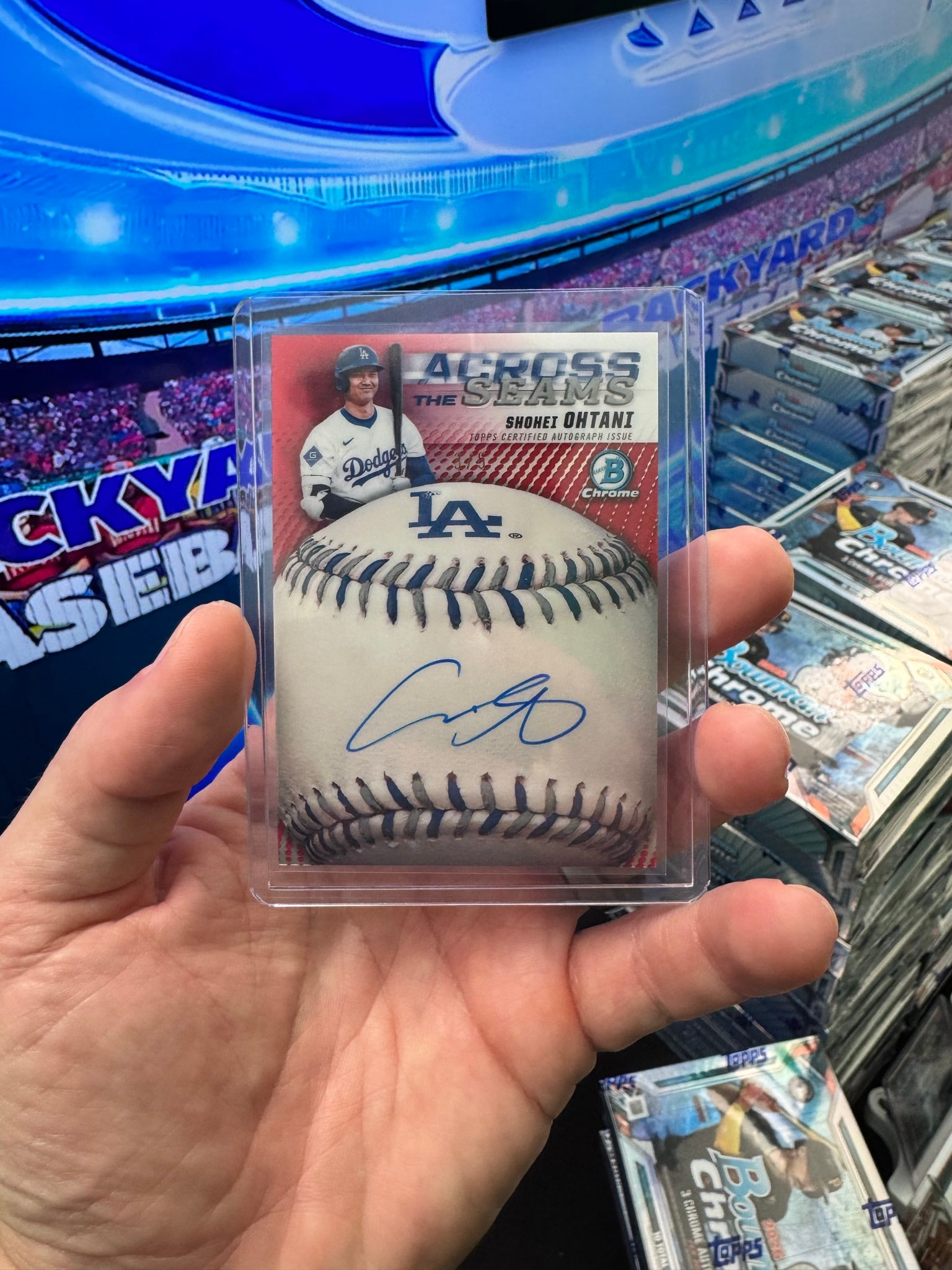 Shohei Ohtani Red serial 3 of 5