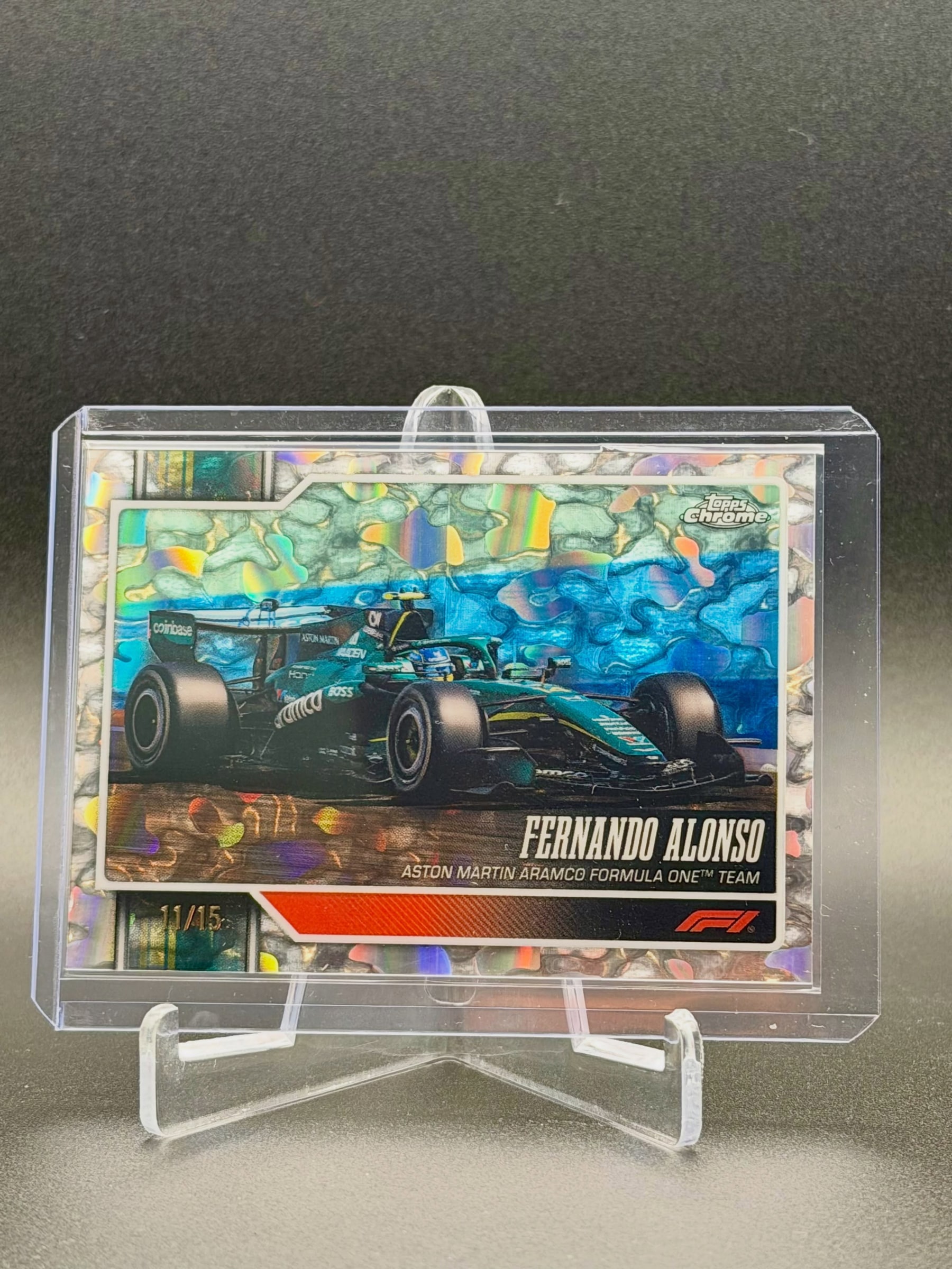 Fernando Alonso Molten Mercury serial 11 of 15