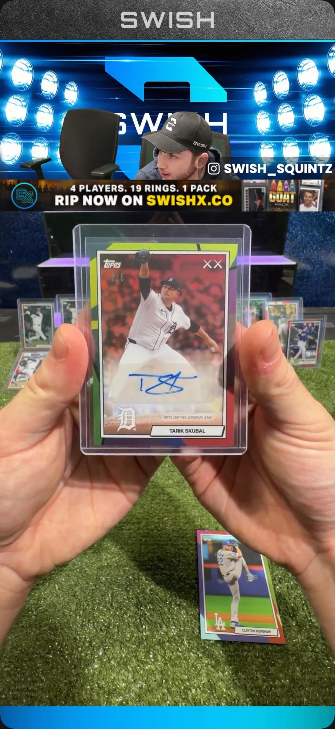 Tarik Skubal Red serial 3 of 5