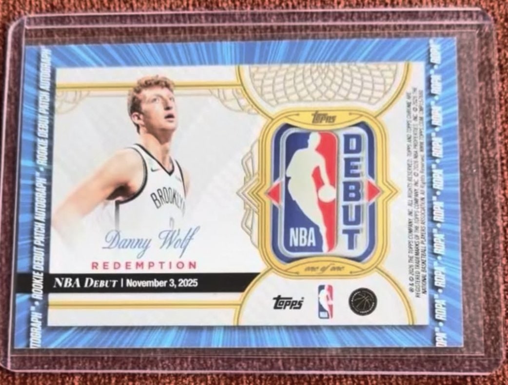 Danny Wolf Base serial 1 of 1