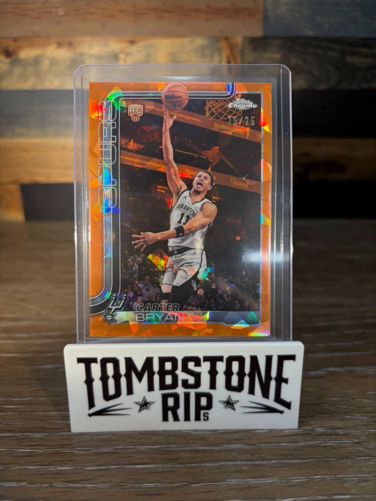 Carter Bryant Orange Sapphire serial 15 of 25