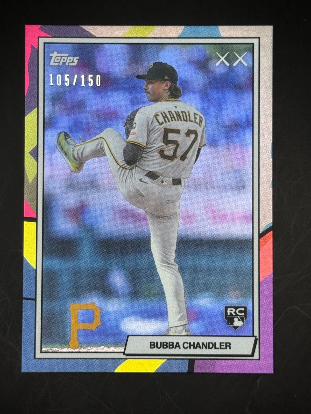 Bubba Chandler Blue serial 105 of 150