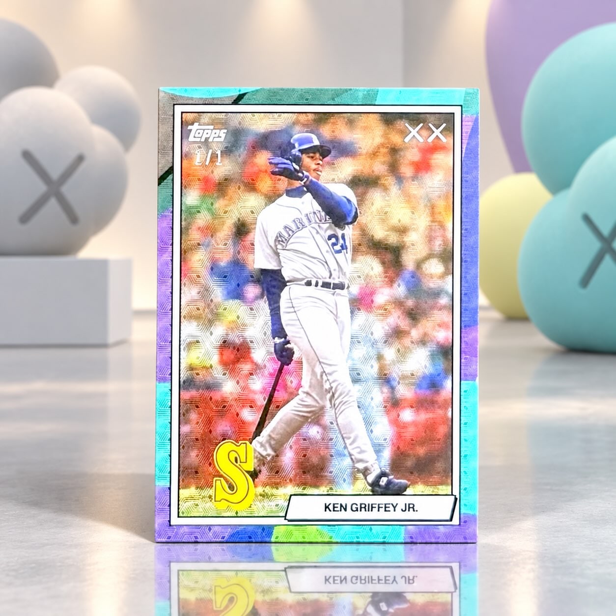 Ken Griffey Jr. FoilFractor serial 1 of 1