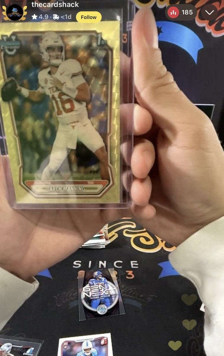 Arch Manning SuperFractor serial 1 of 1