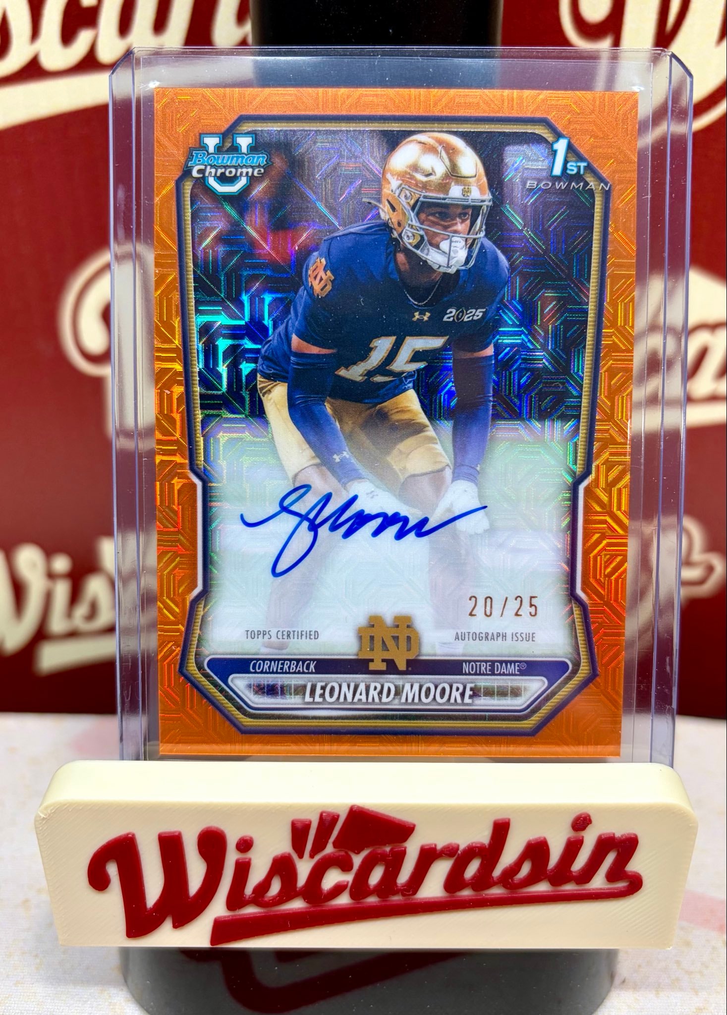 Leonard Moore Orange Mojo serial 20 of 25