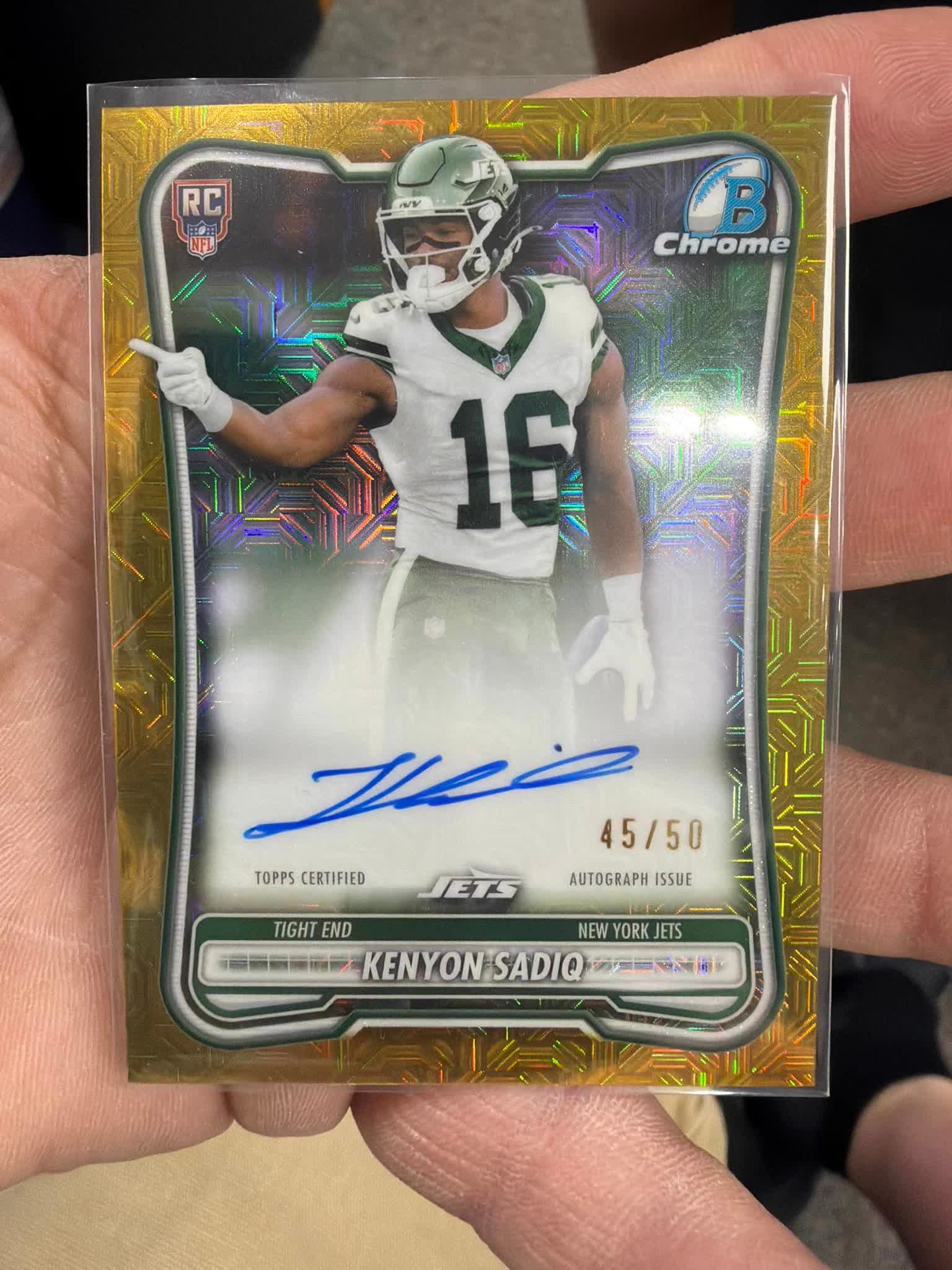 Kenyon Sadiq Gold Mojo serial 45 of 50