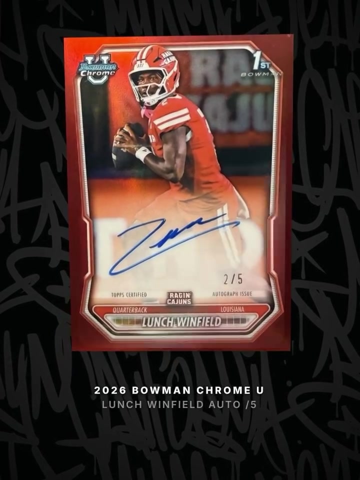 Lunch Winfield Red Refractor serial 2 of 5