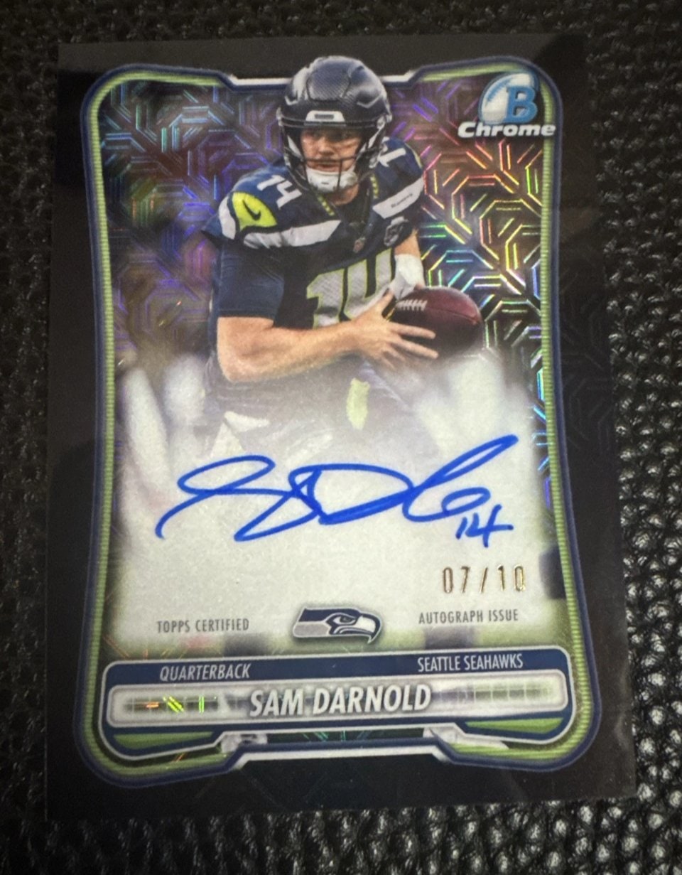 Sam Darnold Black Mojo serial 7 of 10