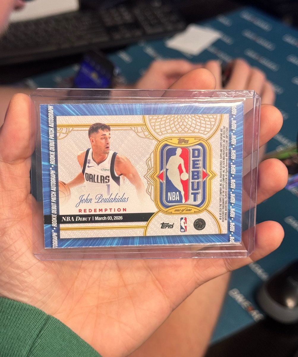 John Poulakidas Base serial 1 of 1