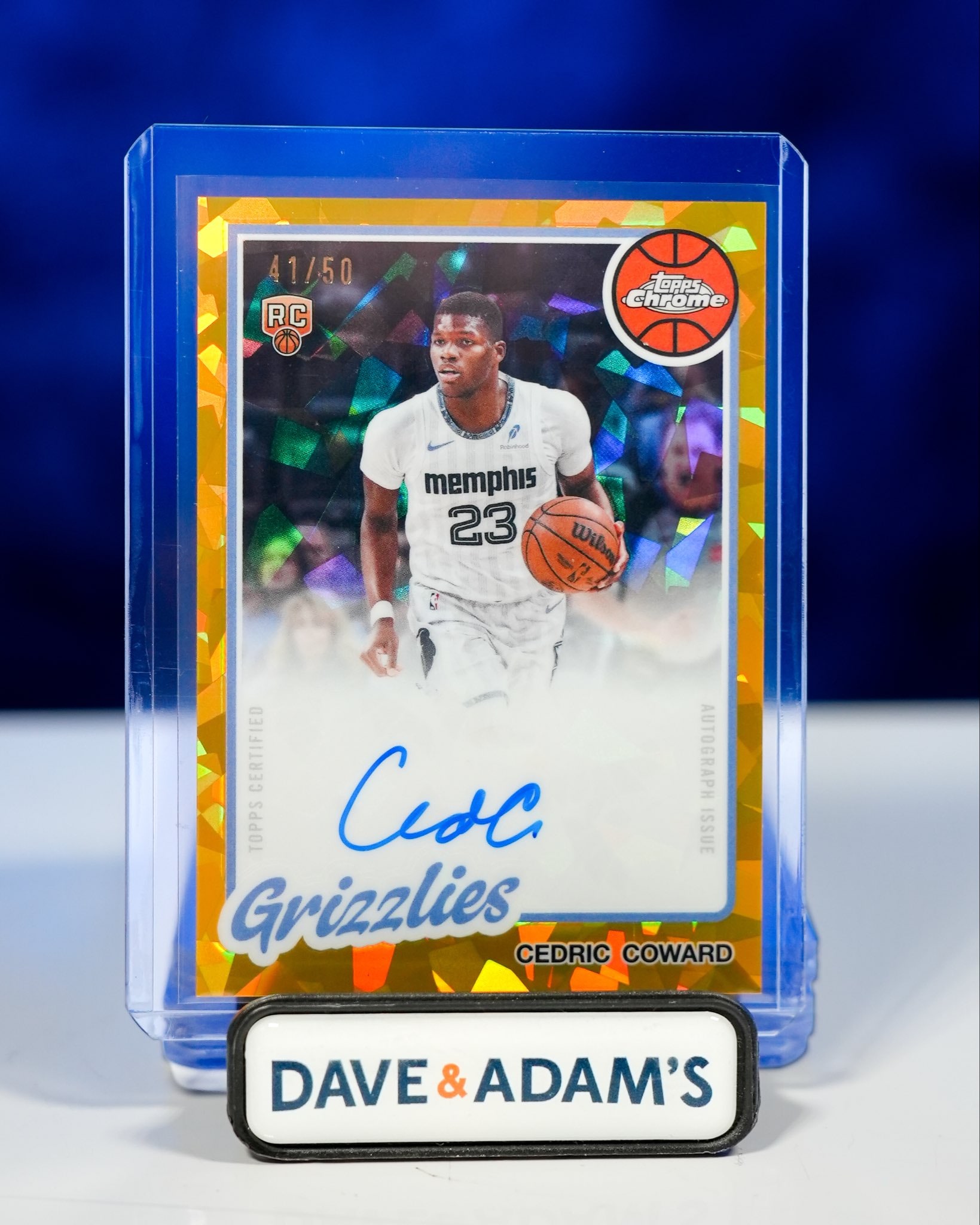 Cedric Coward Gold Sapphire serial 41 of 50