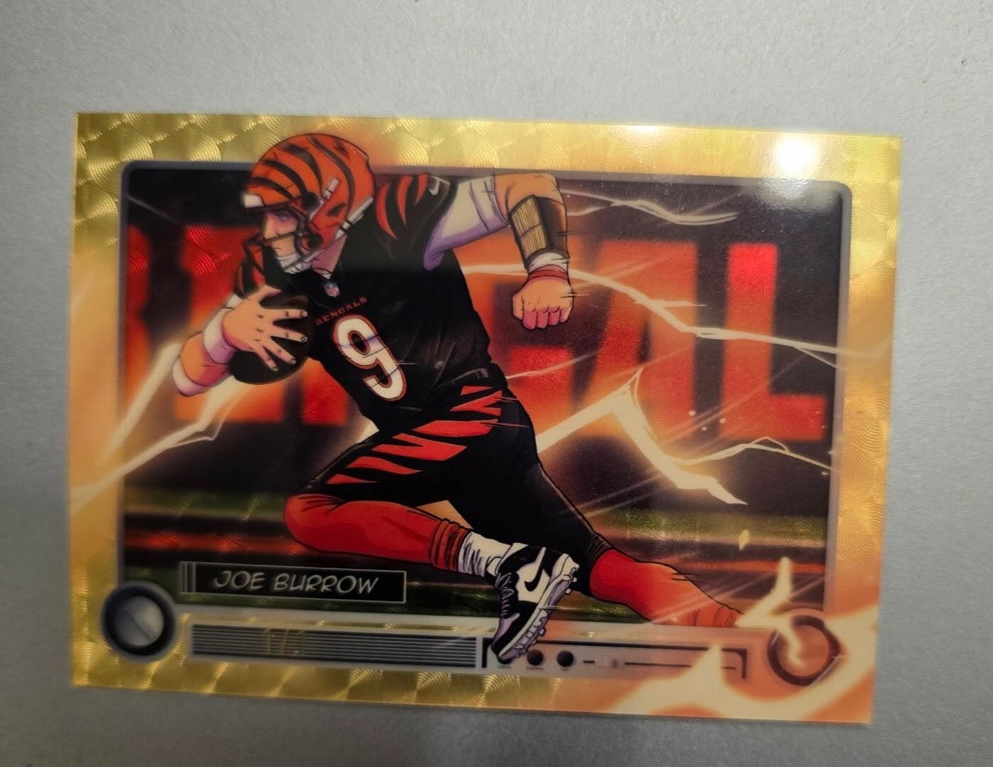 Joe Burrow SuperFractor serial 1 of 1