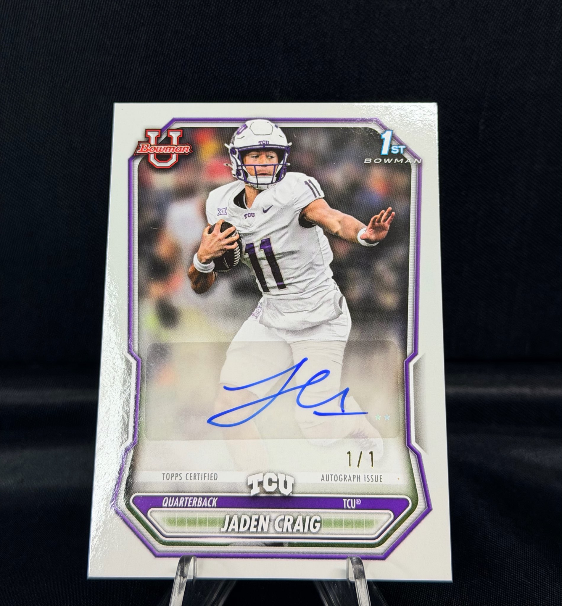 Jaden Craig Foilfractor serial 1 of 1