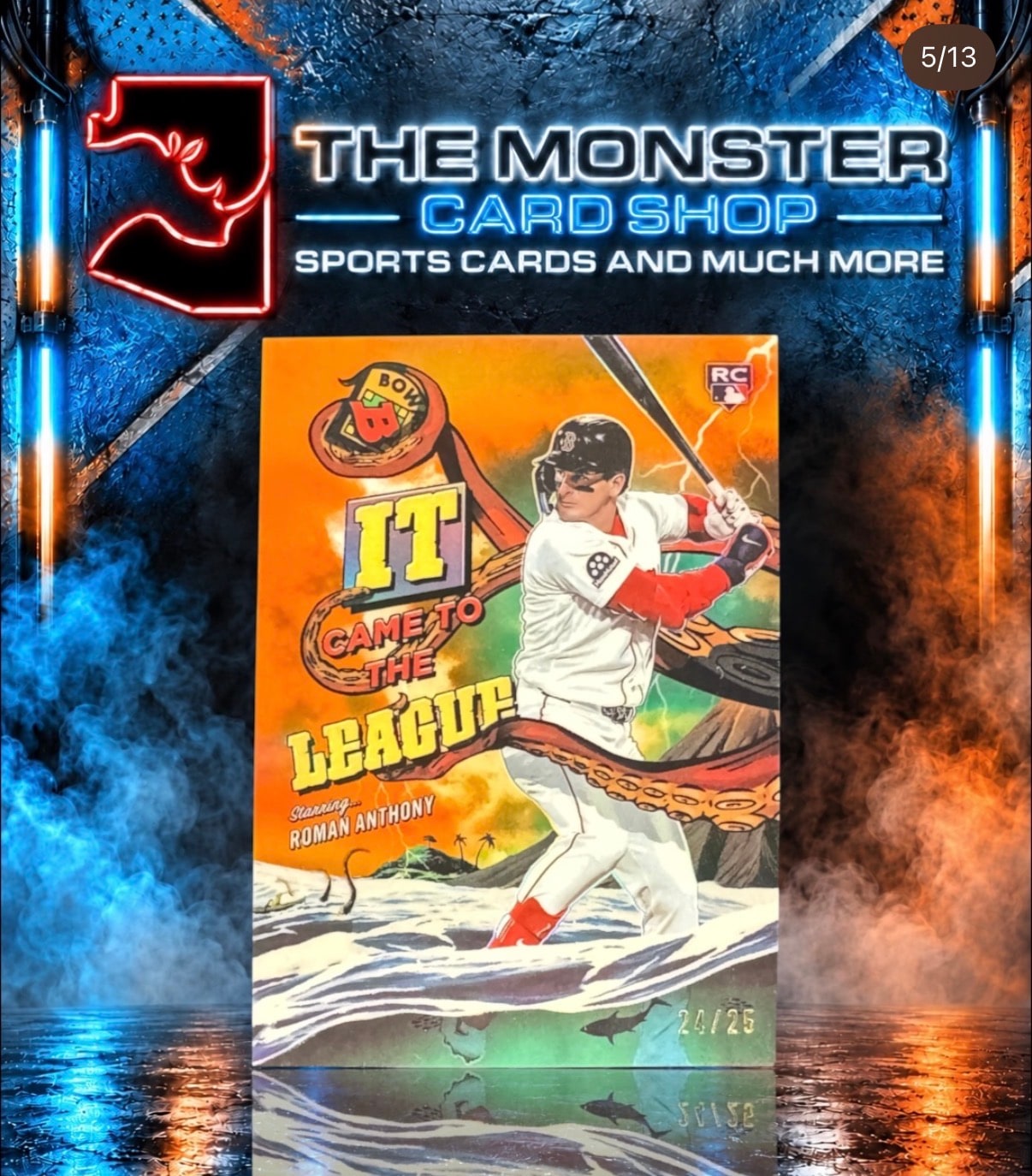 Roman Anthony Orange serial 24 of 25
