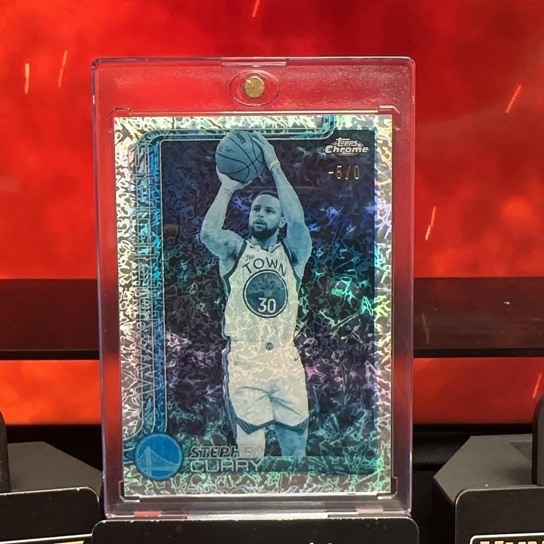 Stephen Curry FrozenFractor serial 5 of 5