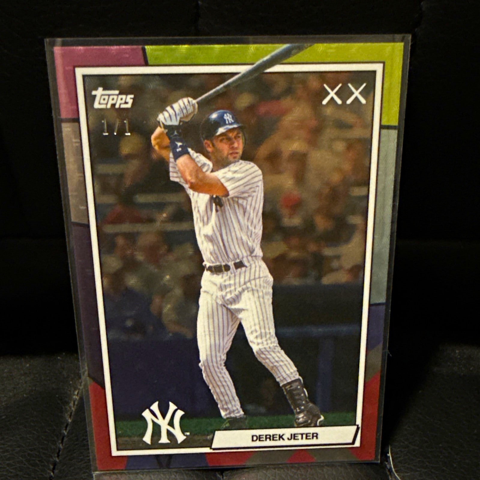 Derek Jeter FoilFractor serial 1 of 1