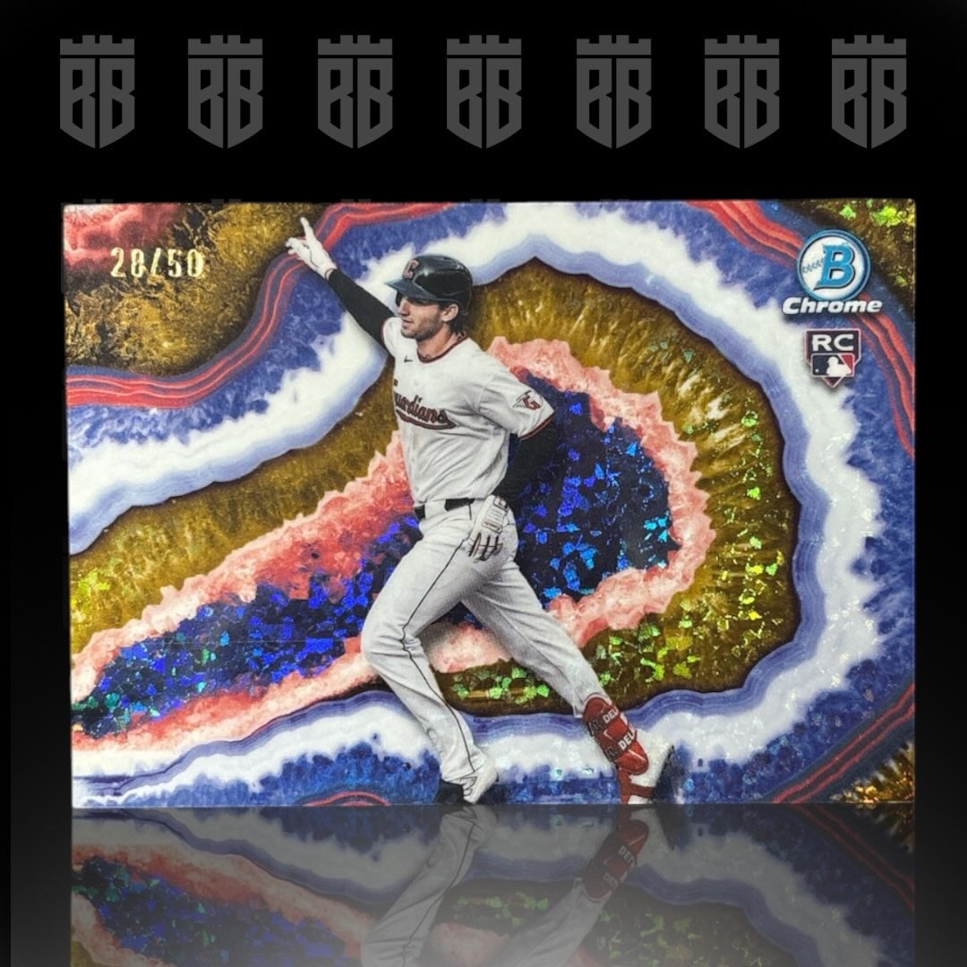 Chase DeLauter Gold serial 28 of 50