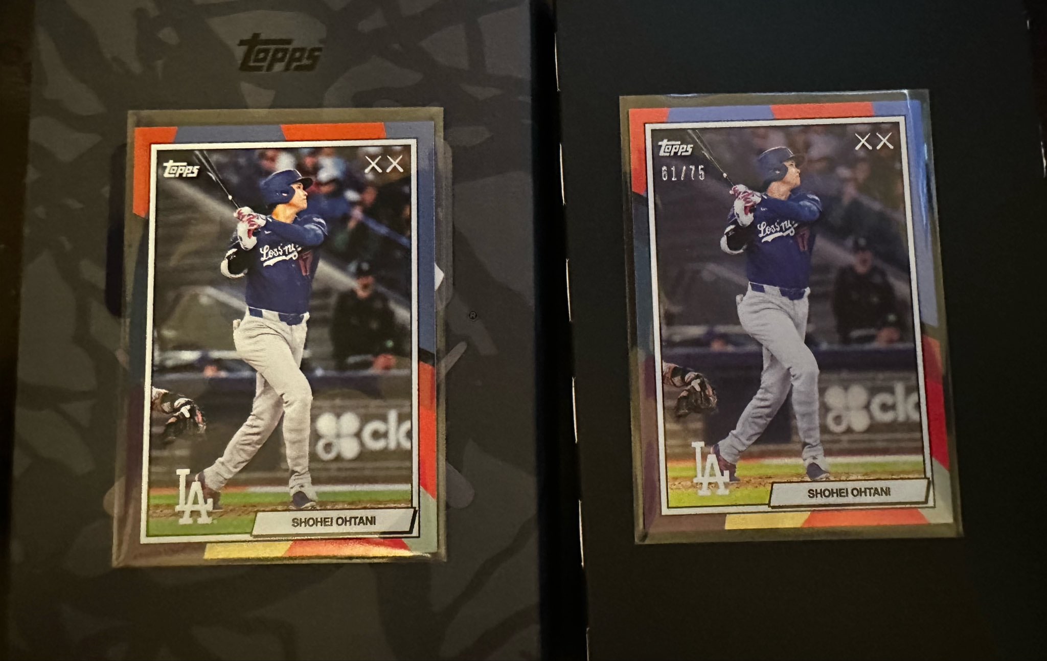 Shohei Ohtani Purple serial 61 of 75