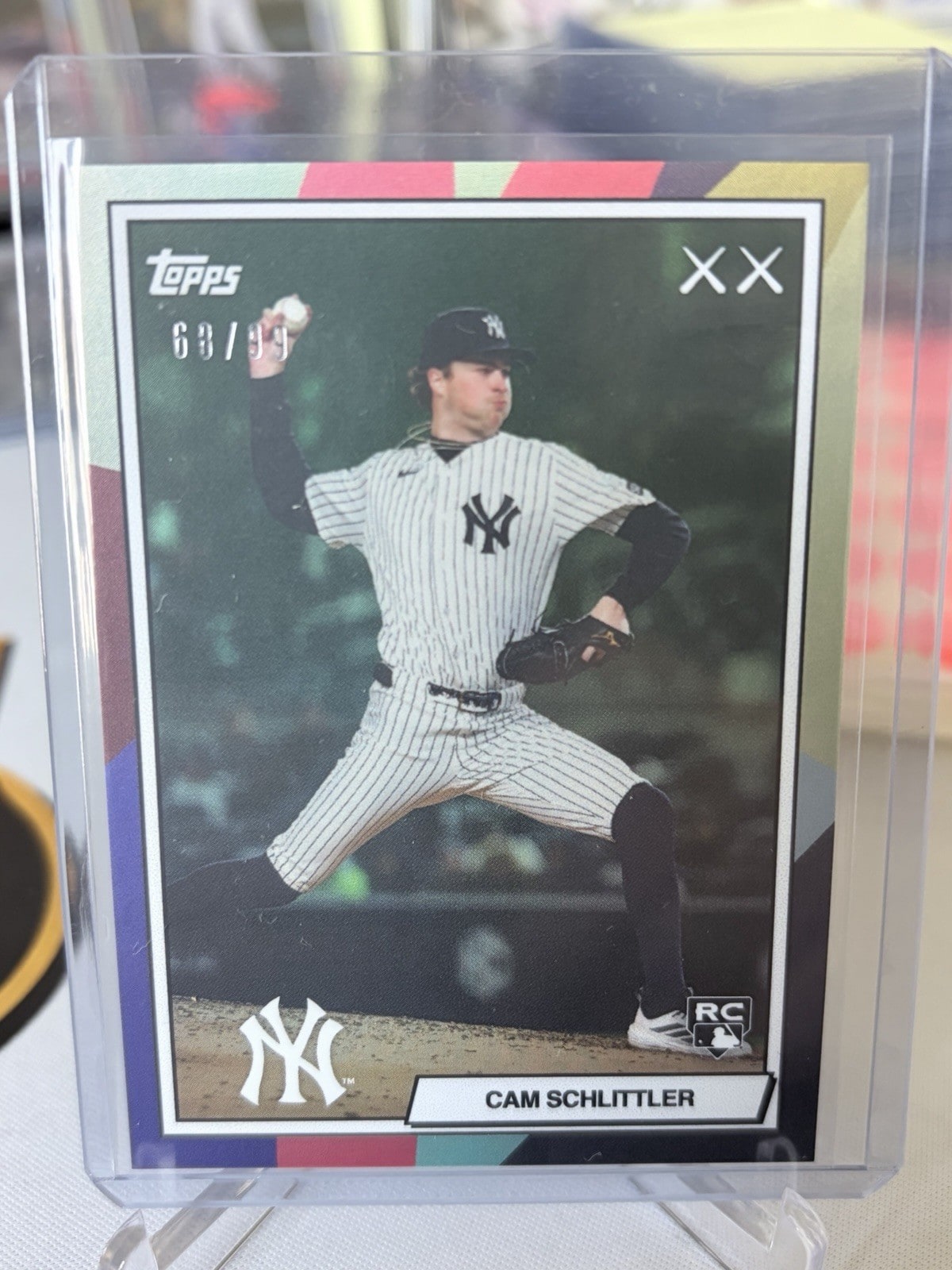 Cam Schlittler Green serial 68 of 99