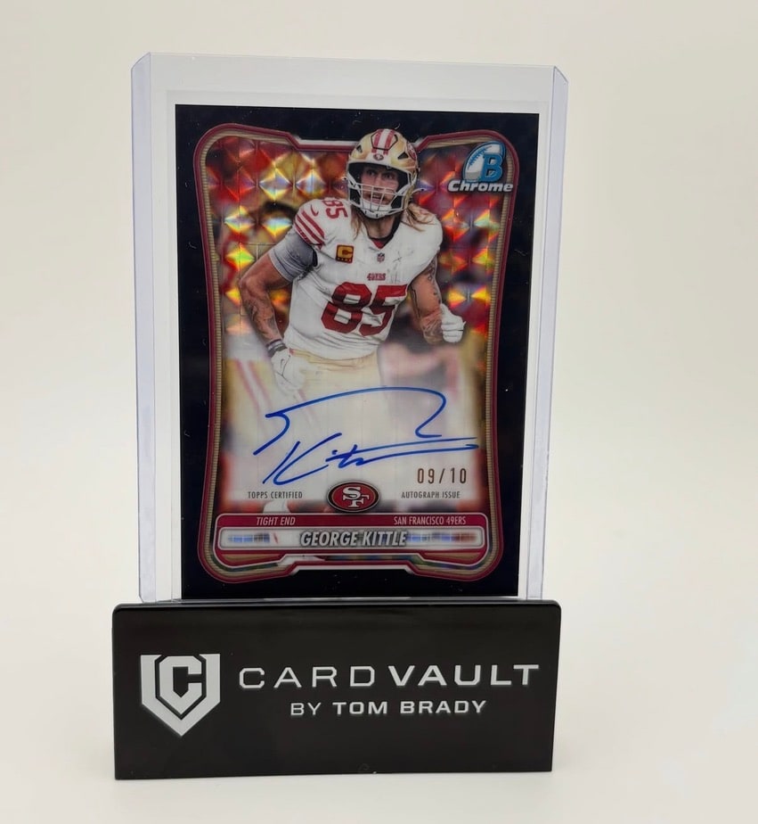 George Kittle Black Geometric serial 9 of 10