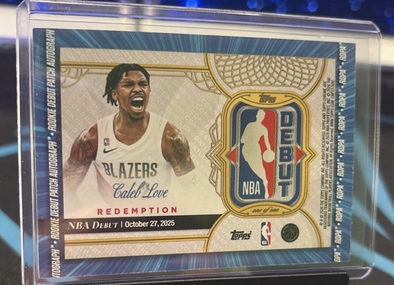 Caleb Love Base serial 1 of 1