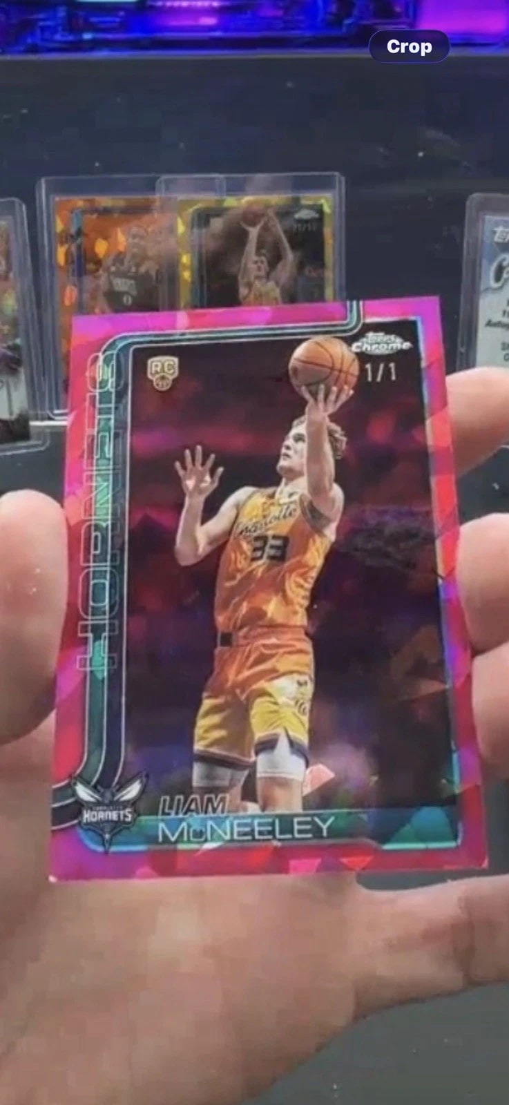 Liam McNeeley Padparadscha Sapphire serial 1 of 1