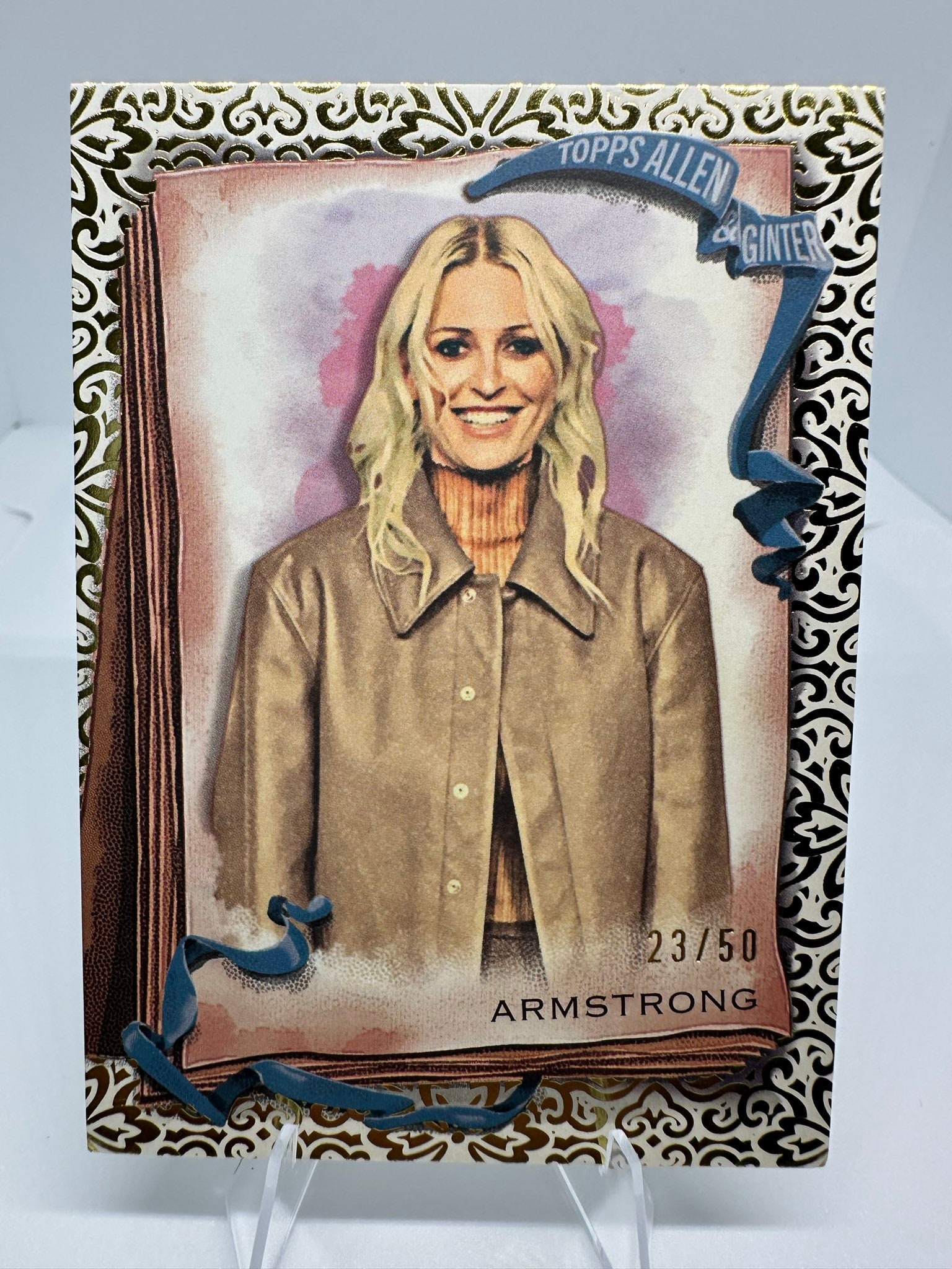 Emily Armstrong Gold Foil Filagre serial 23 of 50