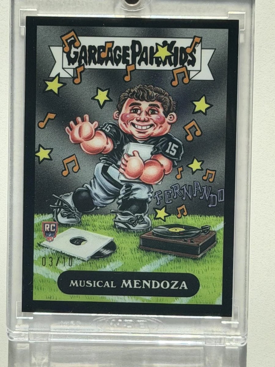 Fernando Mendoza Black Refractor serial 3 of 10