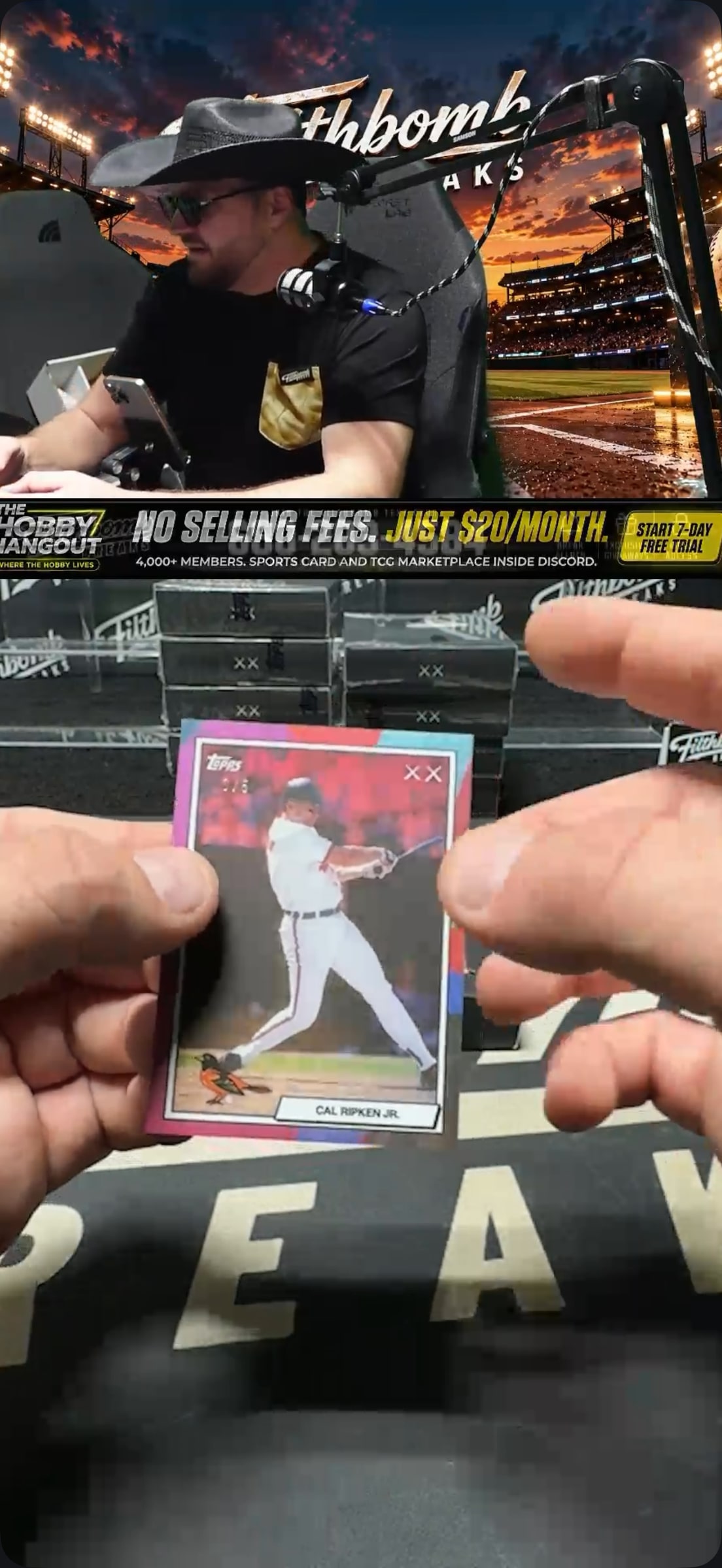 Cal Ripken Jr. Red serial 3 of 5