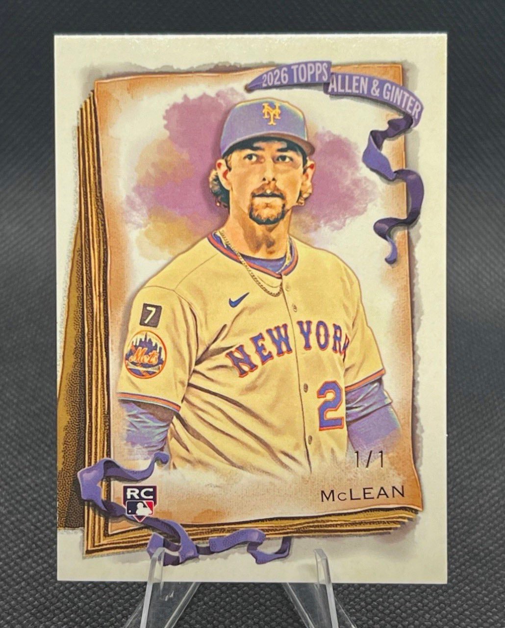 Nolan McLean Silver Portrait, Glossy serial 1 of 1