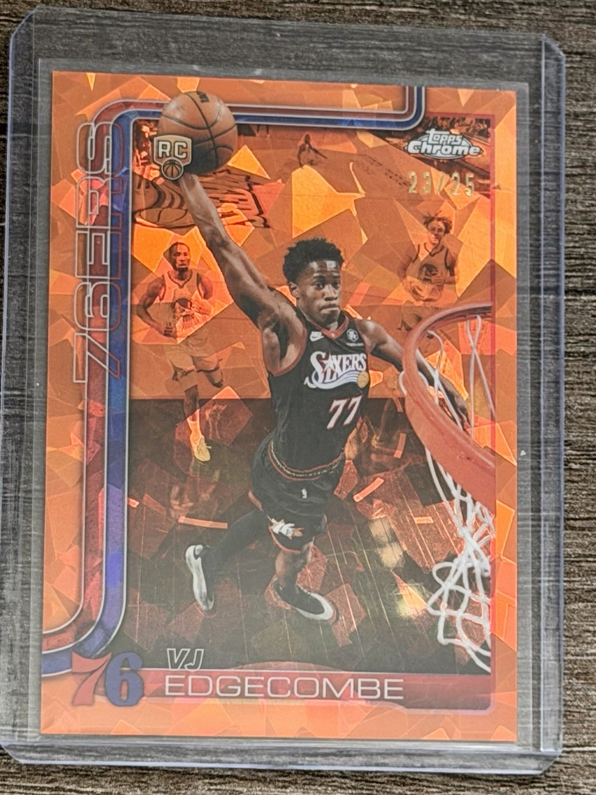 VJ Edgecombe Orange Sapphire serial 23 of 25