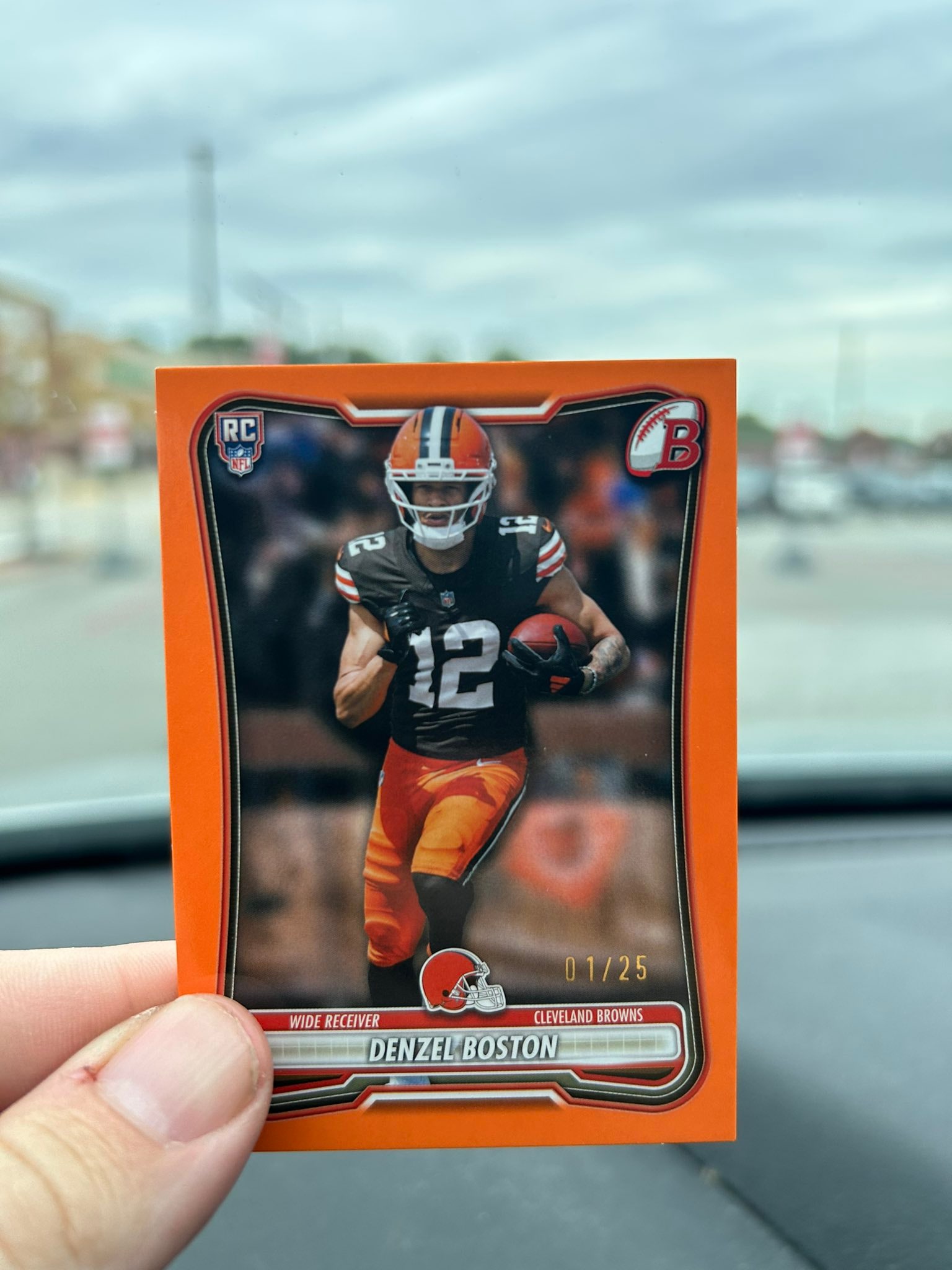 Denzel Boston Orange serial 1 of 25