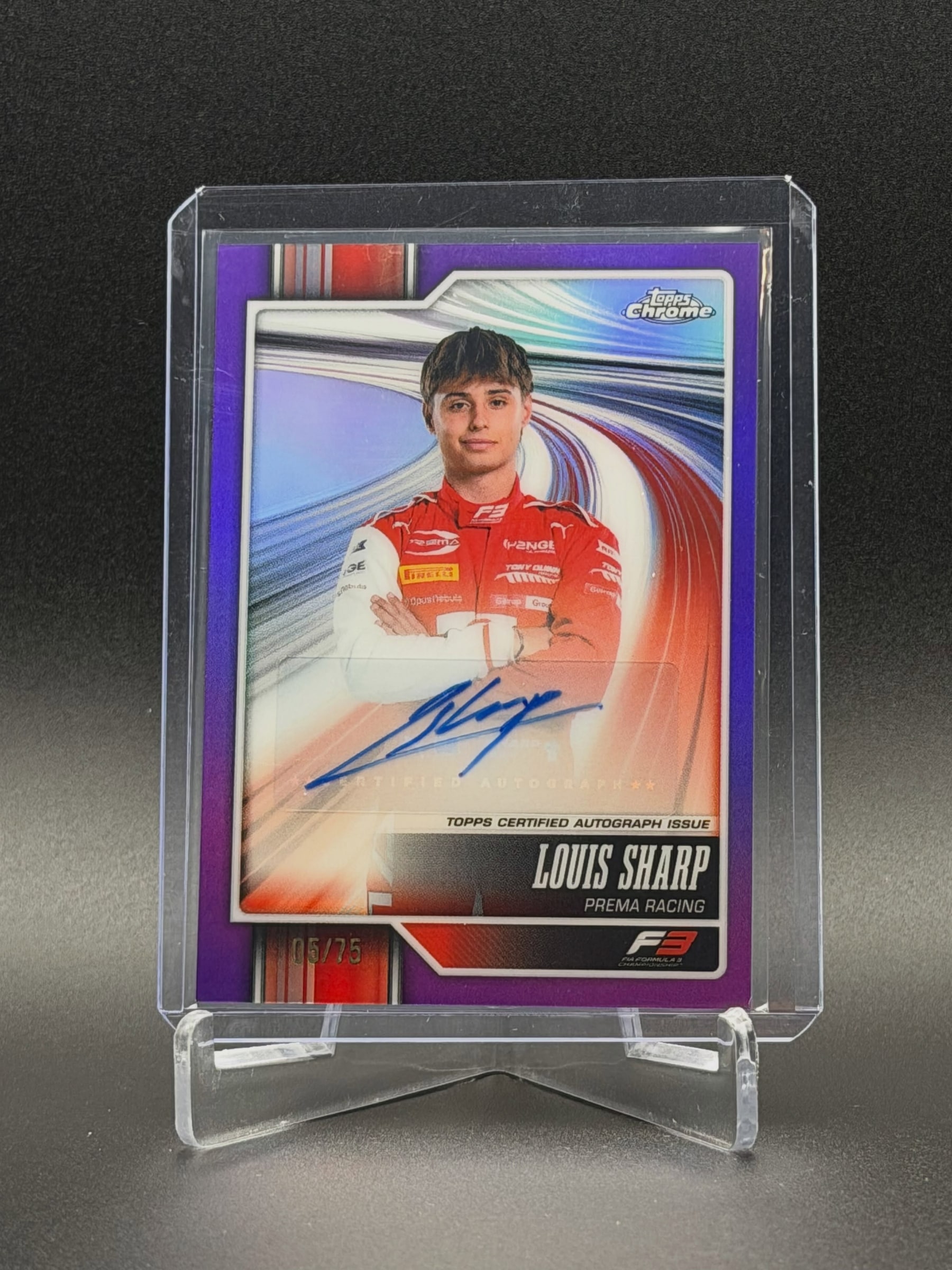 Louis Sharp Purple Refractor serial 5 of 75