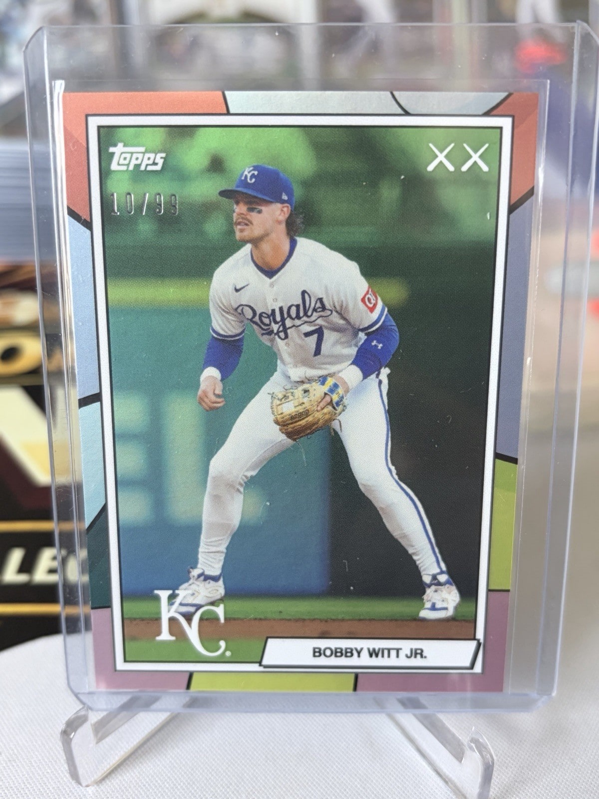 Bobby Witt Jr. Green serial 10 of 99
