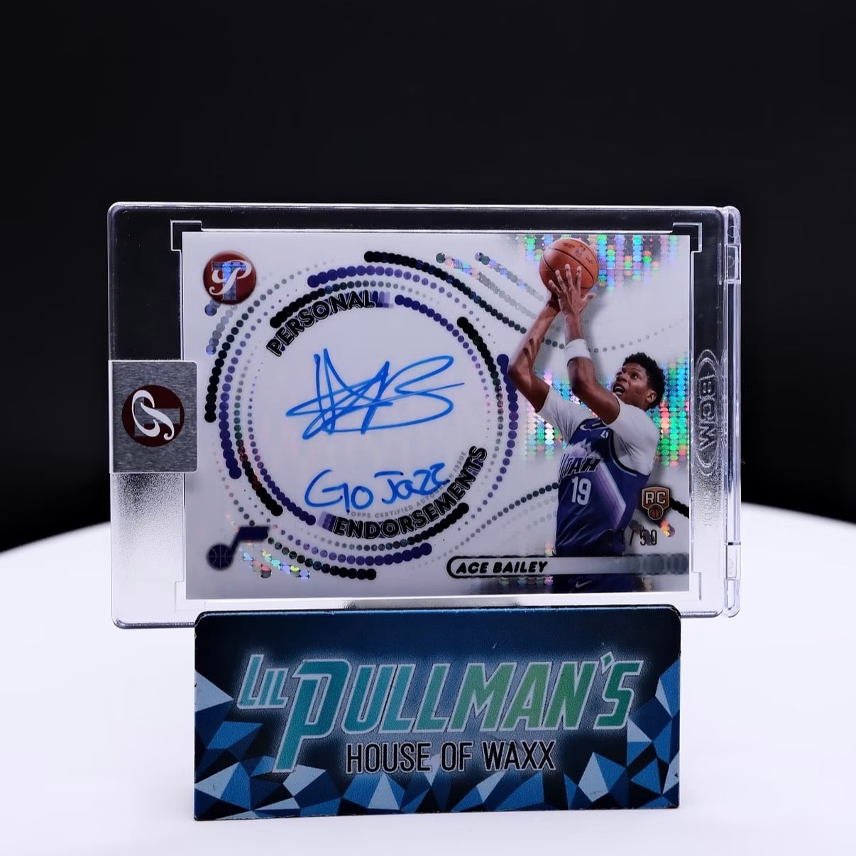 Ace Bailey Pristine Gold serial 4 of 50