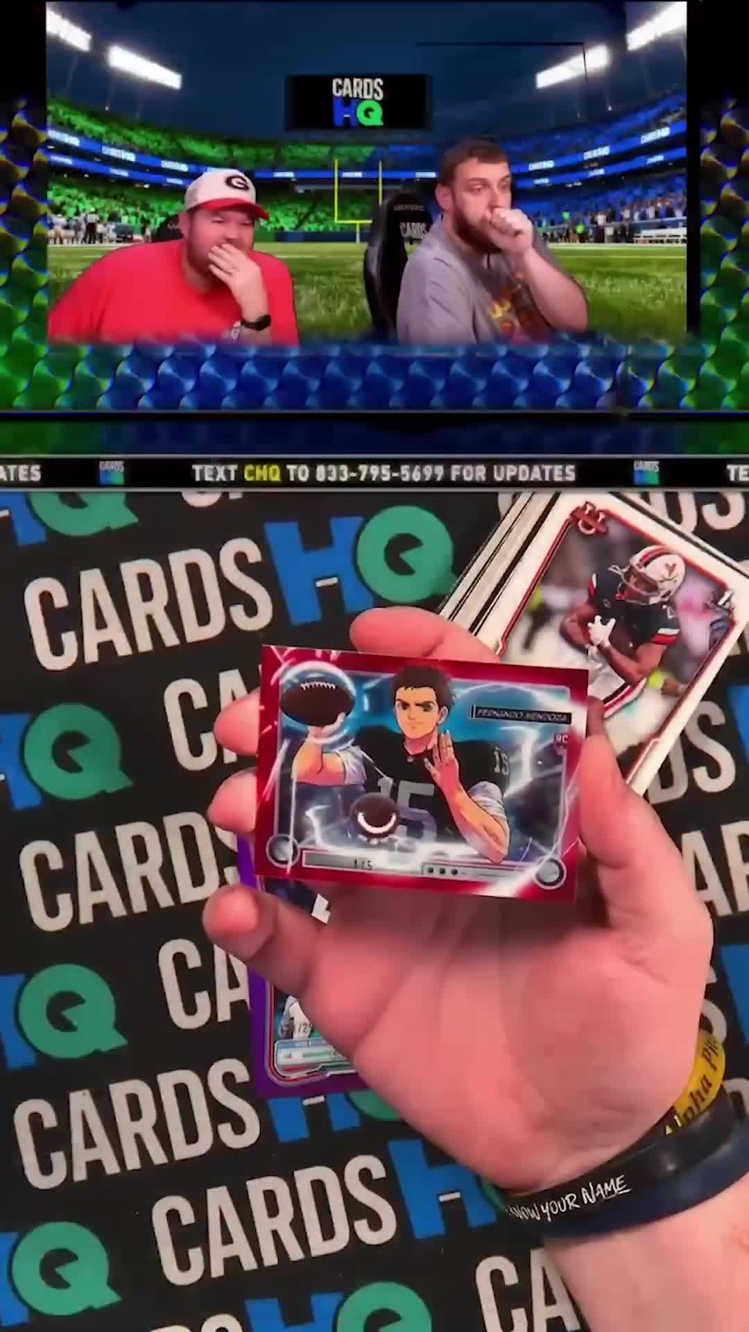 Fernando Mendoza Red Refractor serial 4 of 5