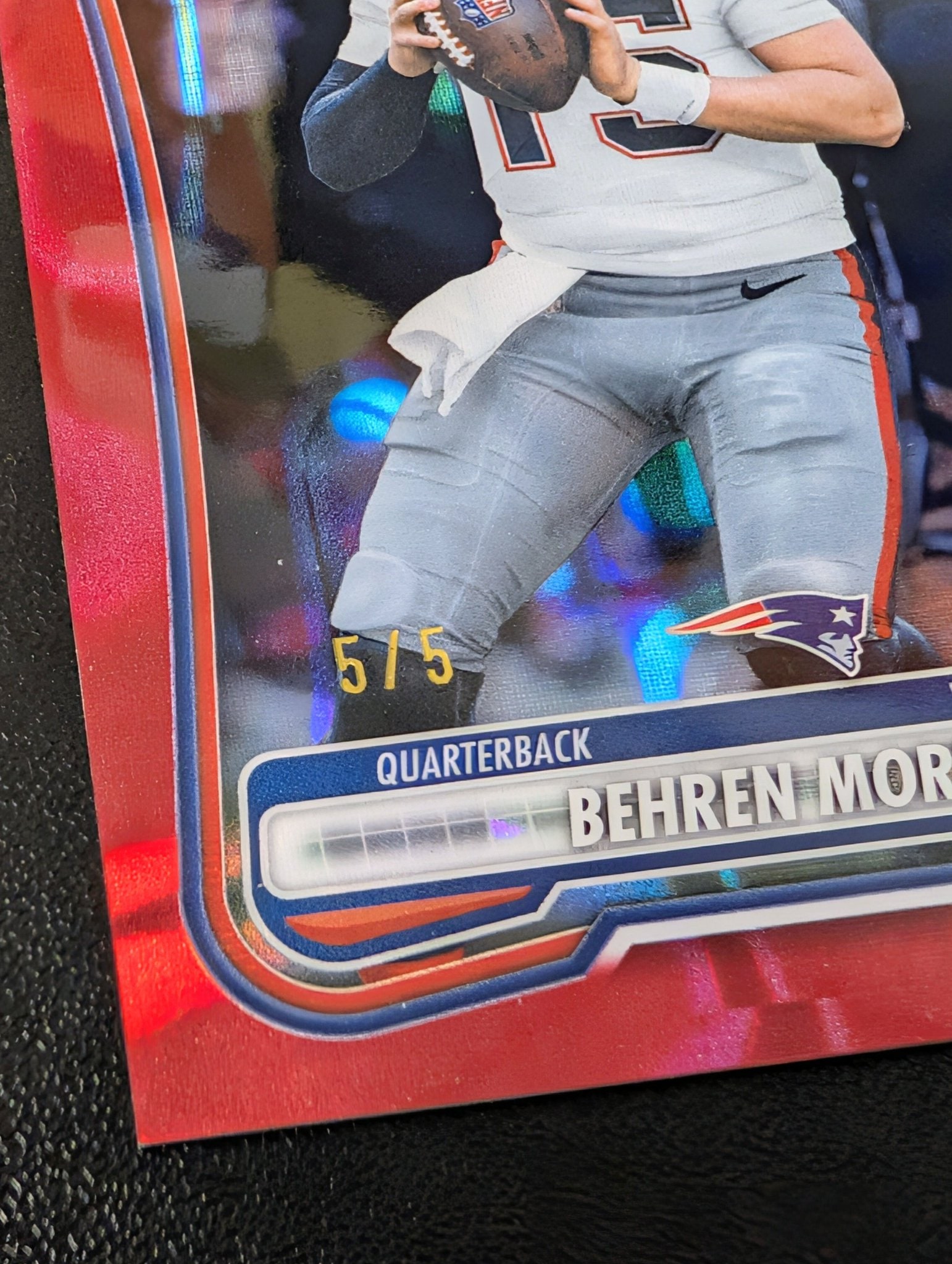Behren Morton Red Lava Refractor serial 5 of 5