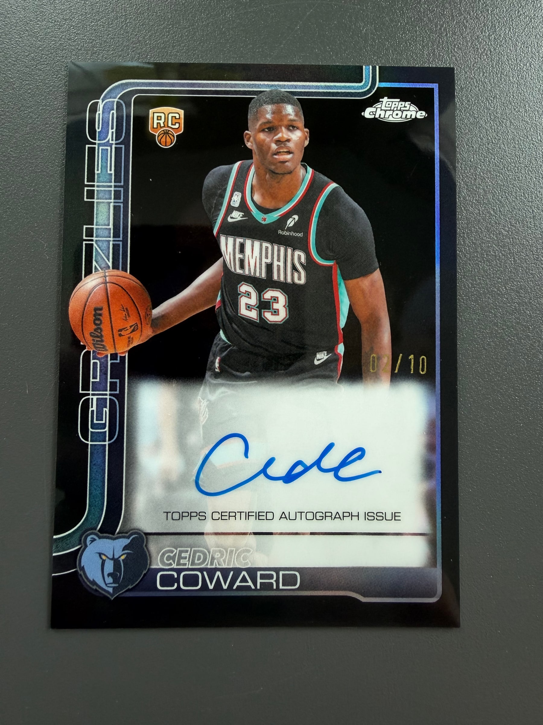 Cedric Coward Black serial 2 of 10
