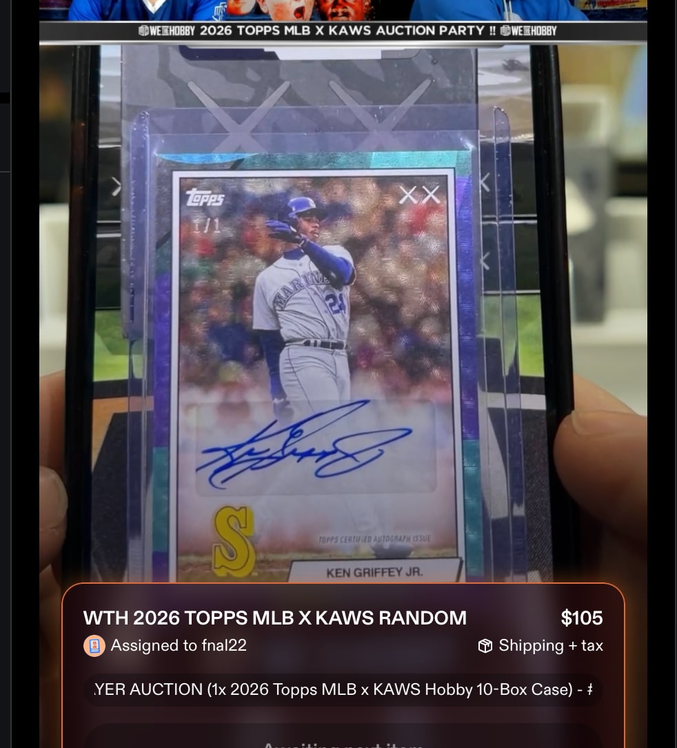 Ken Griffey Jr. FoilFractor serial 1 of 1