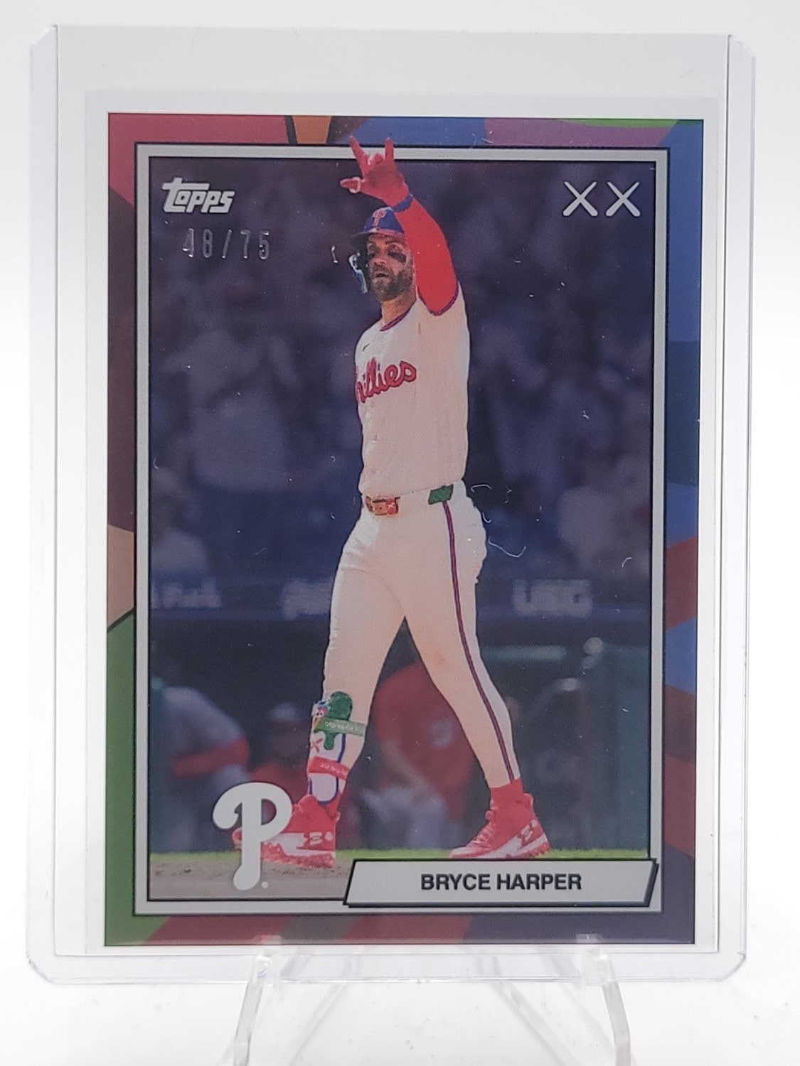 Bryce Harper Purple serial 48 of 75