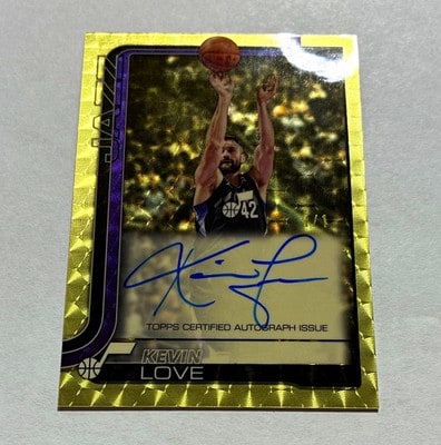 Kevin Love SuperFractor serial 1 of 1