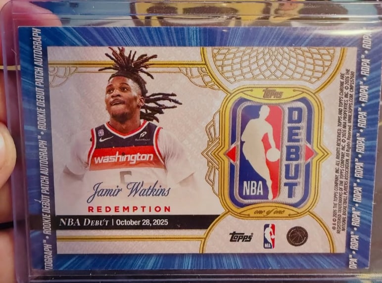 Jamir Watkins Base serial 1 of 1