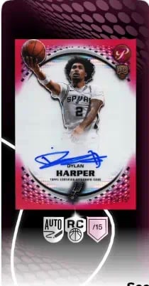 Dylan Harper Pristine Pink serial 11 of 15