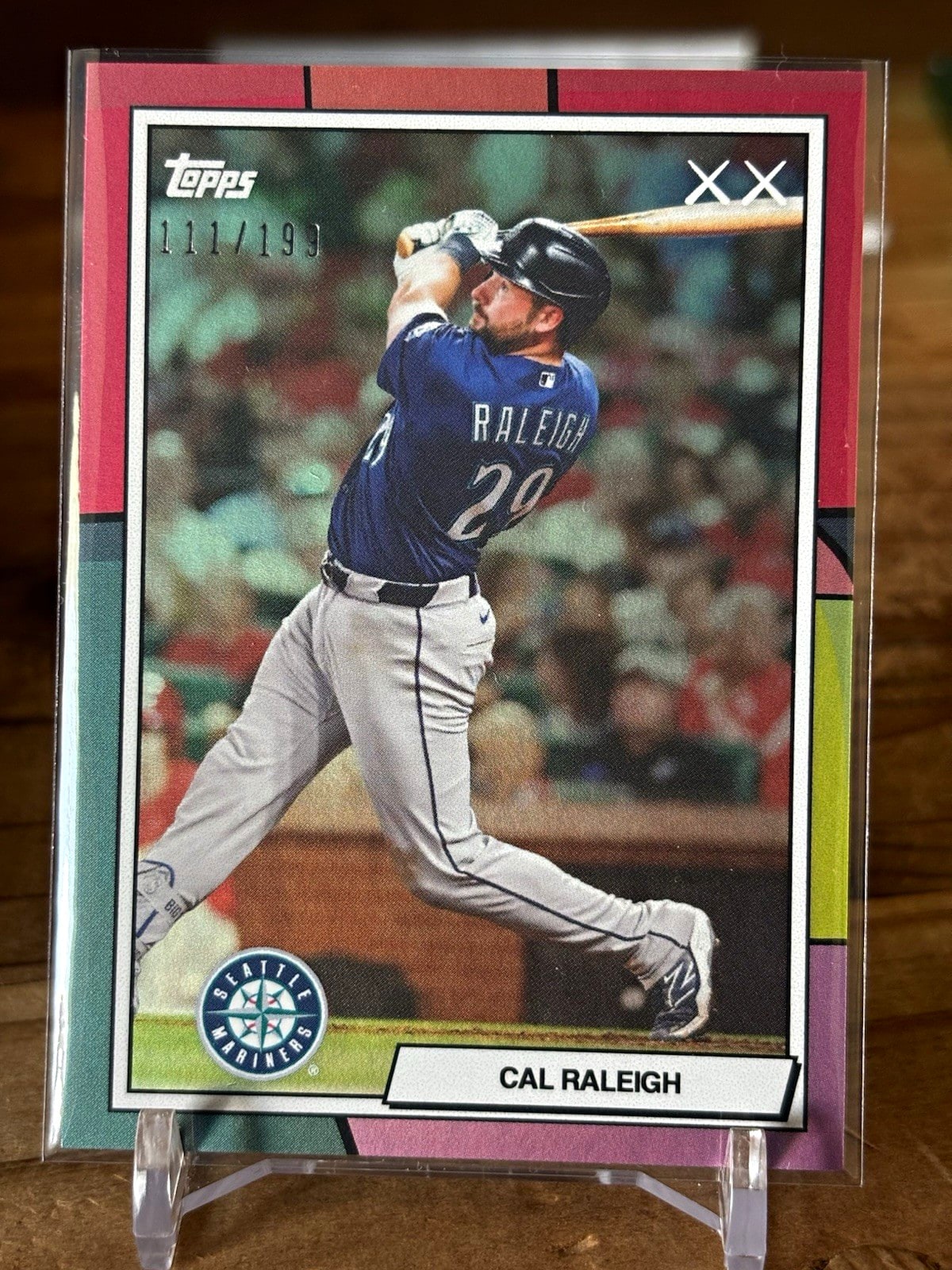 Cal Raleigh Aqua serial 111 of 199