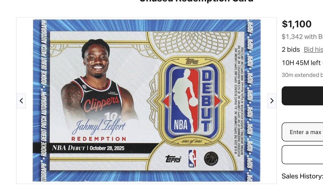 Jahmyl Telfort Base serial 1 of 1