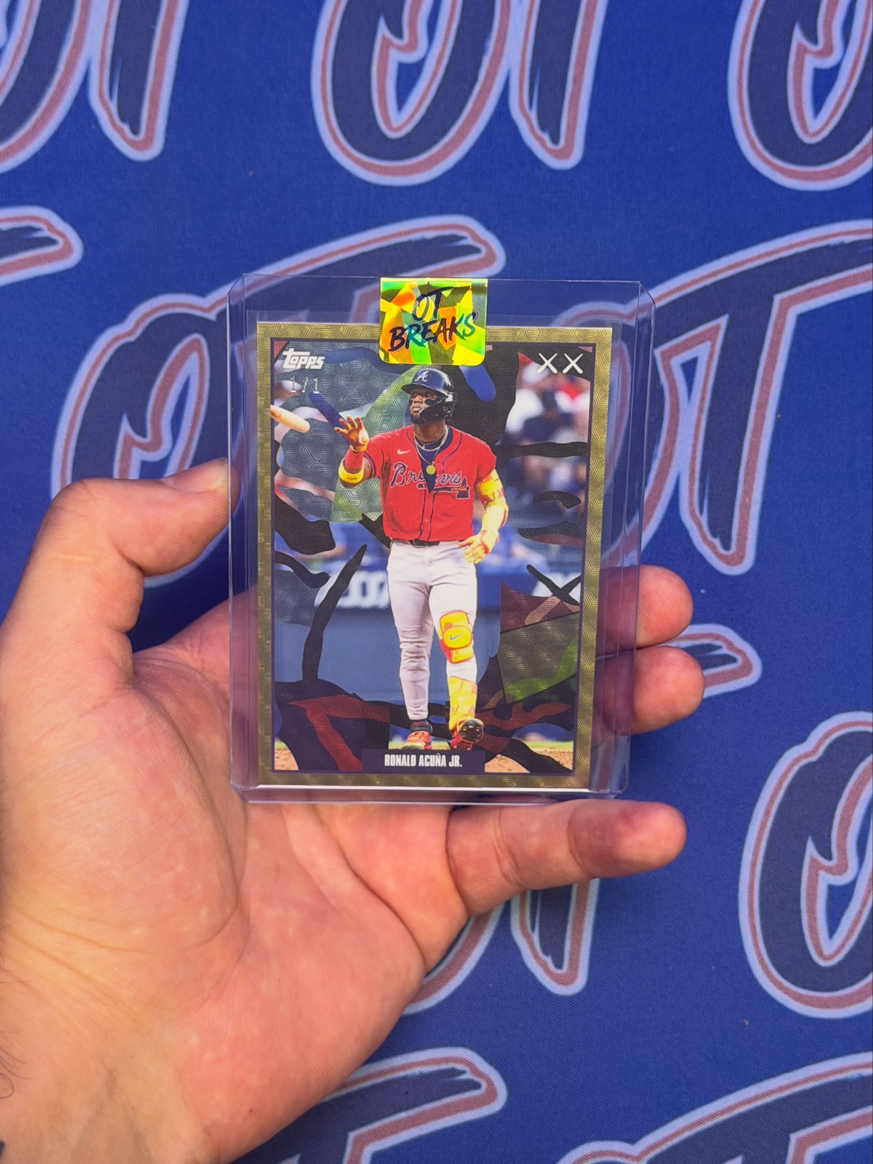 Ronald Acuña Jr. FoilFractor serial 1 of 1